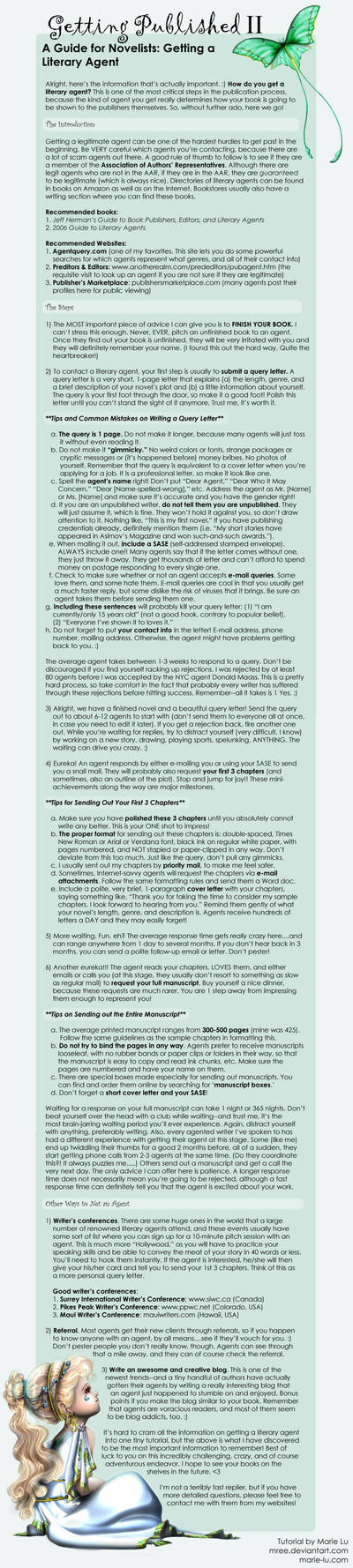 How to Get a Literary Agent by mree