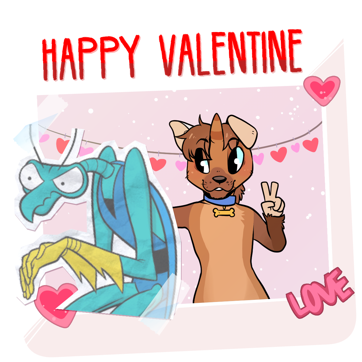 valentine ych ($6) by Arkay9 on DeviantArt