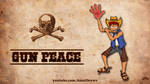 Gun Peace by AnutDraws