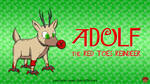 Adolf the Red Toes Reindeer by AnutDraws