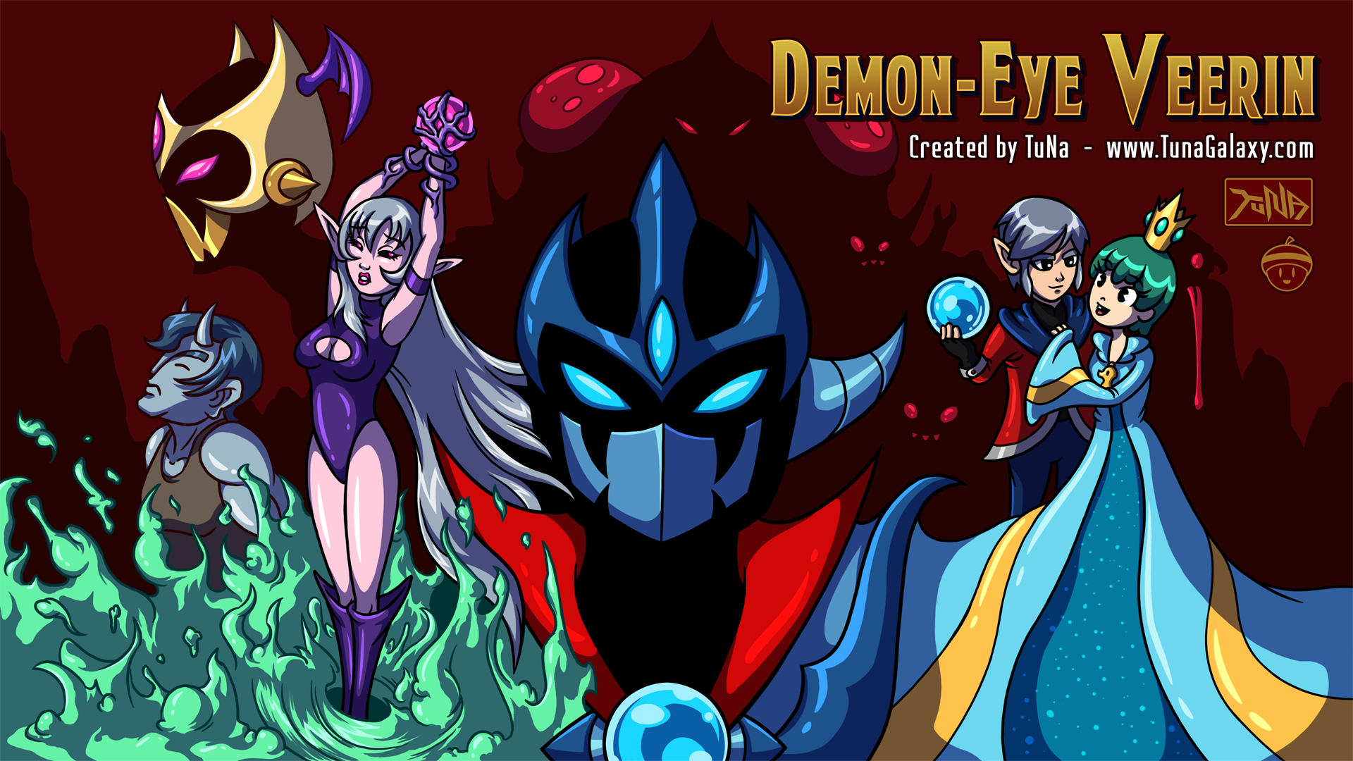 DEMON-EYE VEERIN by AnutDraws