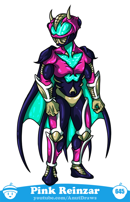Pink Reinzar by AnutDraws