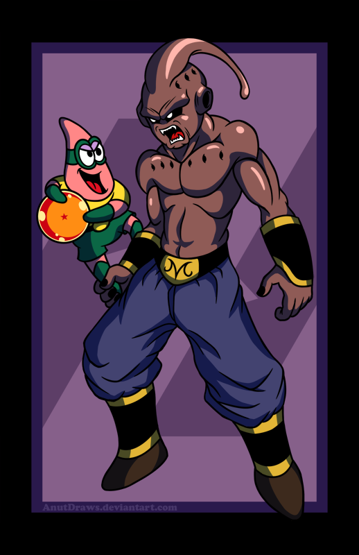 Buu vs. Patrick VARIANT by AnutDraws