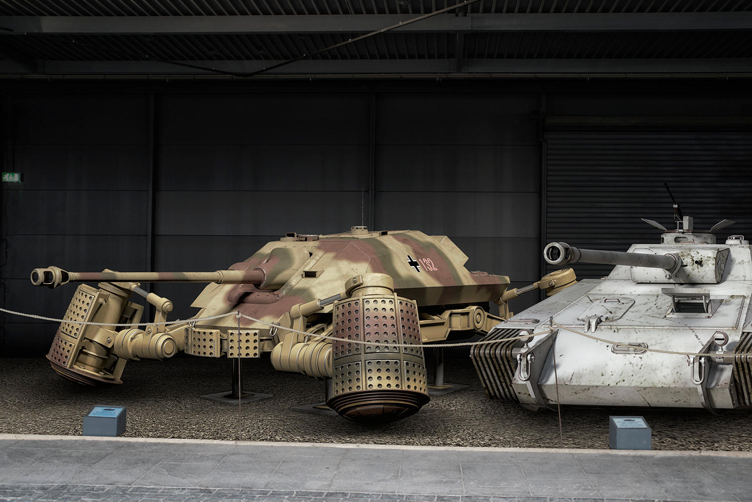 The land warfare museum by Small-Brown-Dog