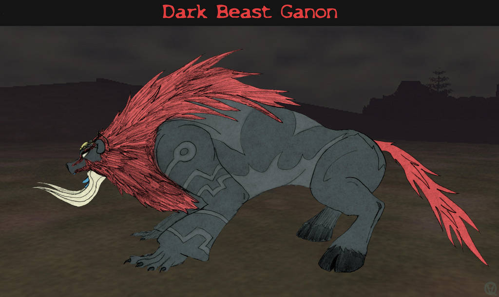 Dark Beast Ganon by No-one-o1