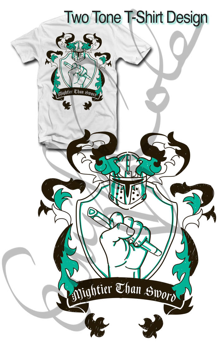 Coat of Arms Final Layout-Tshirt Design by EmersonWolfe