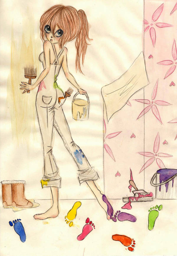 Amy The Barefoot Decorator By Barefoot Literature On Deviantart