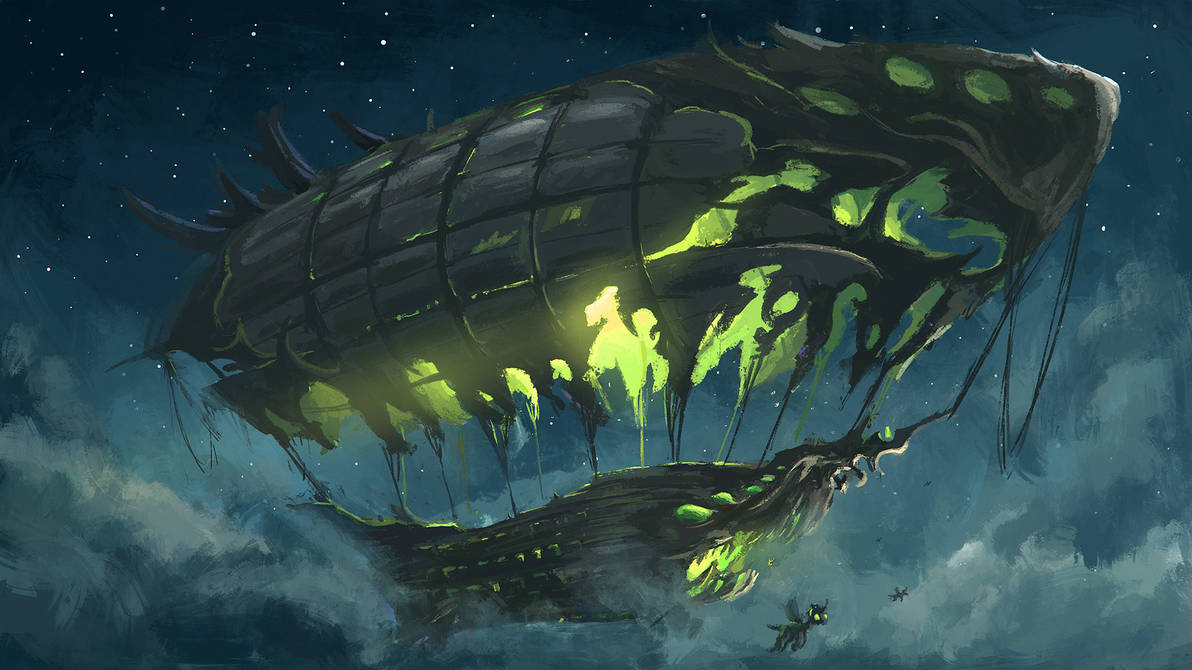 Airship by Plainoasis