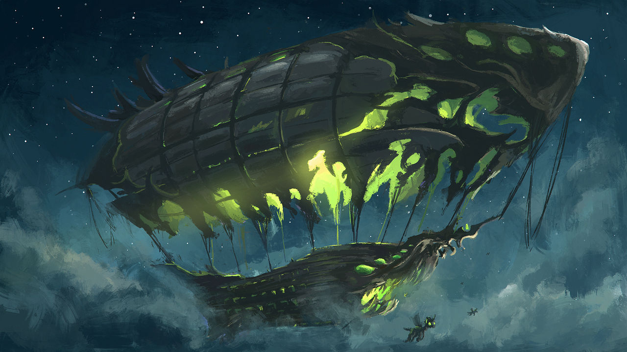 Airship by Plainoasis
