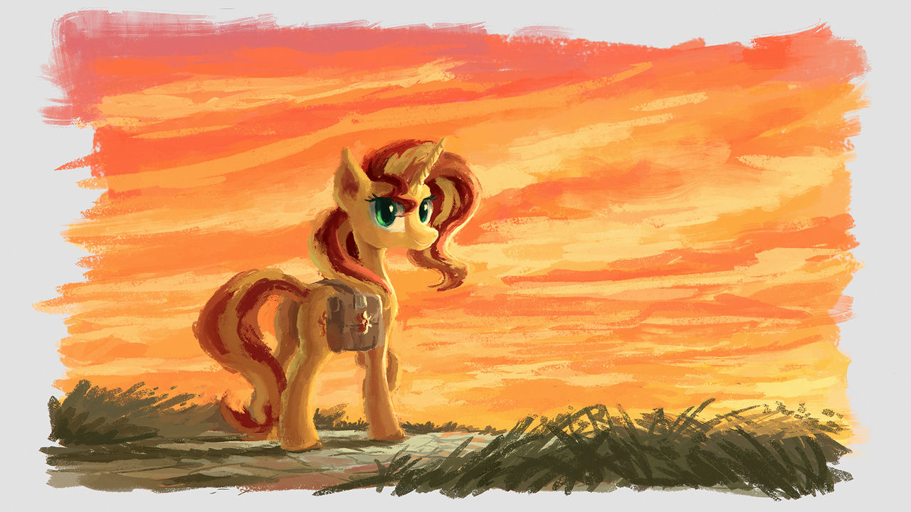 For Sunset Shimmer Day by Plainoasis
