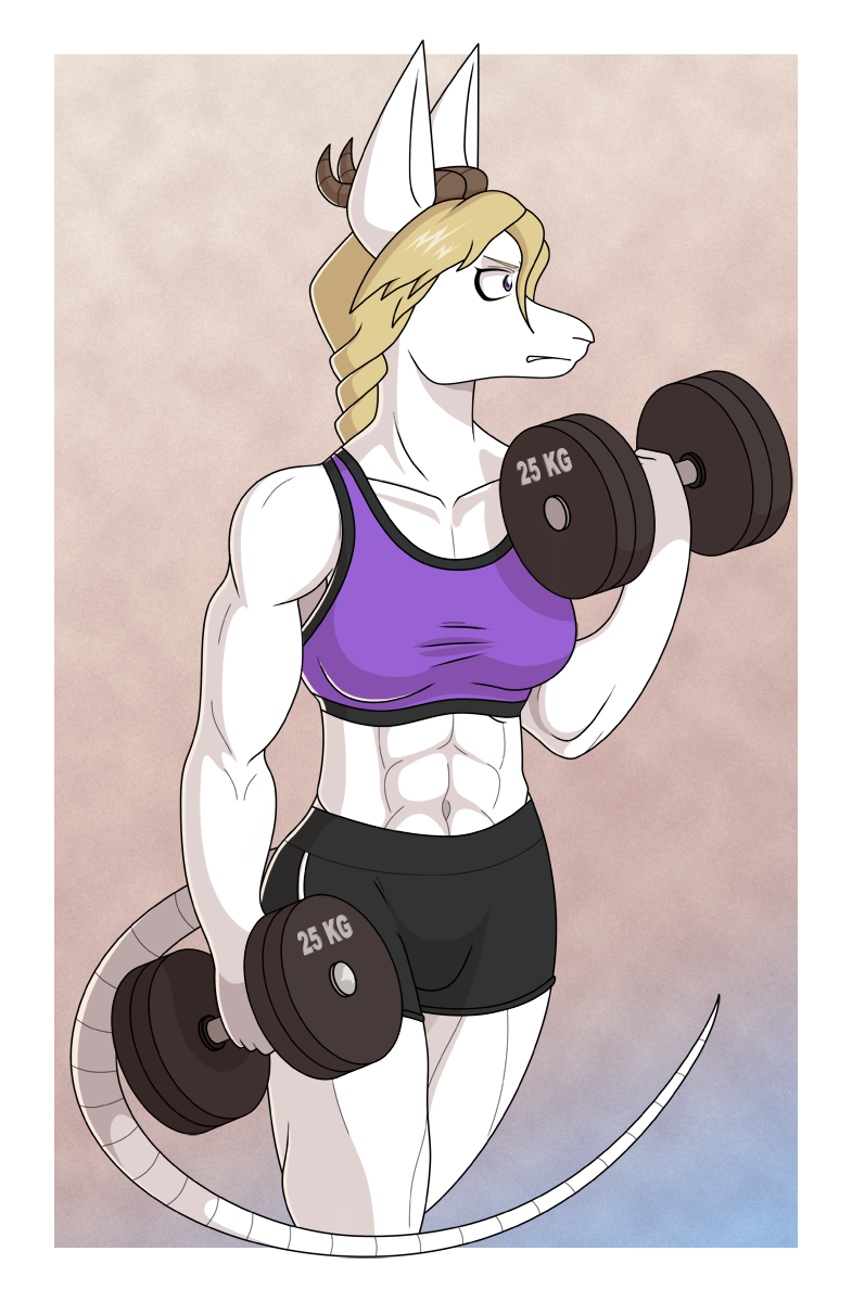 Gym Rat by SeanPowers