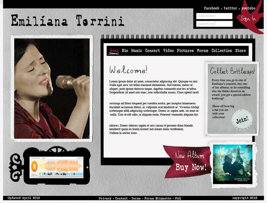 Web Page Design Extra Credit - Please Comment! by Birds-and-Such