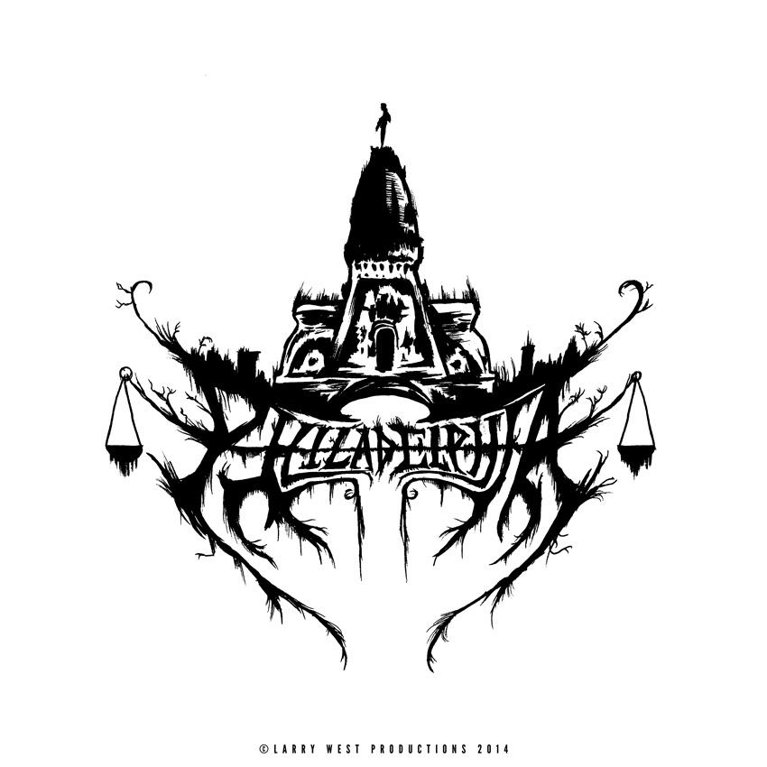 Philadelphia Black Metal Logo - Long Cold Winter by luvataciousskull