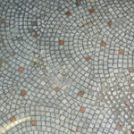Outdoor mosaic small tiles 1 by billmbabblefotostok