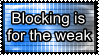 Blocking by LiteratePothead
