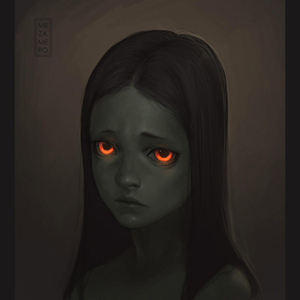 portrait again by Mezamero