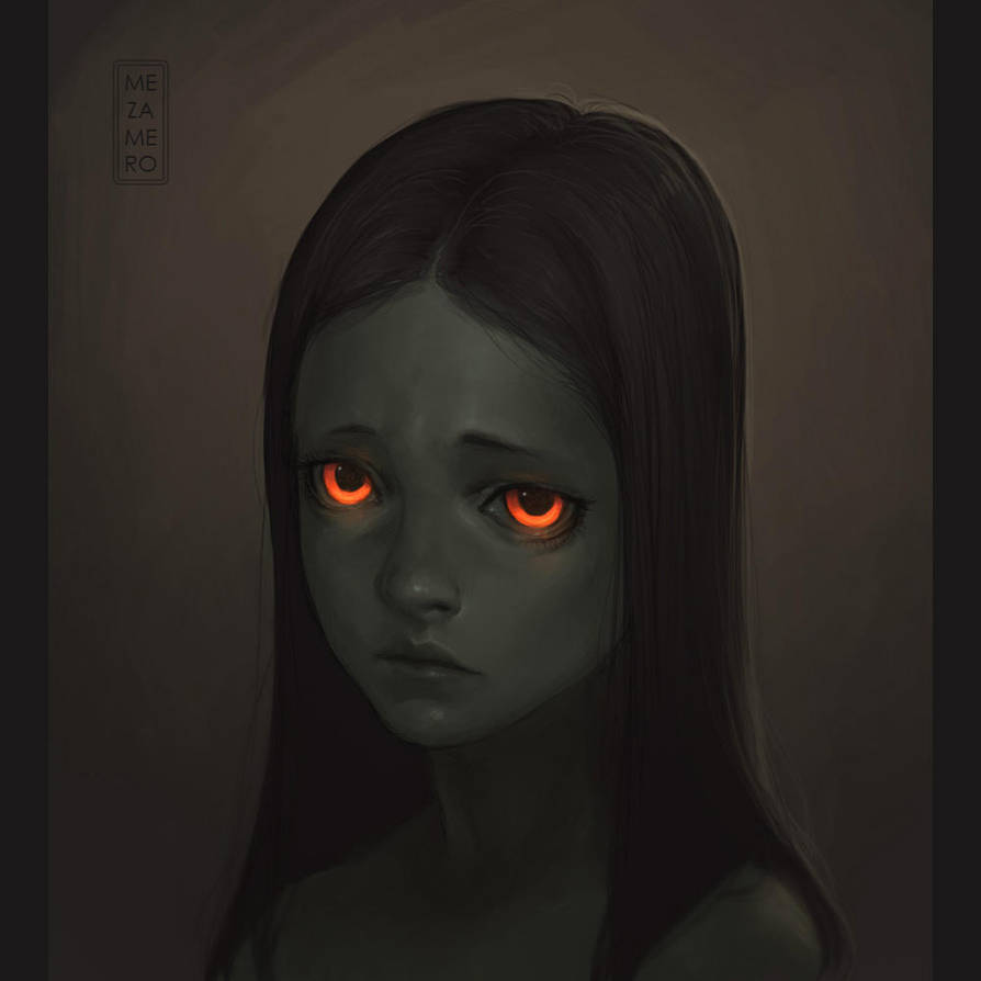 portrait again by Mezamero
