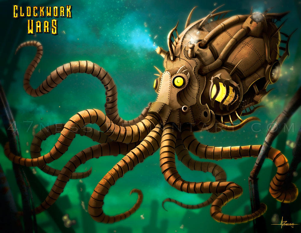 Clockwork Wars - Submersible by 47ness