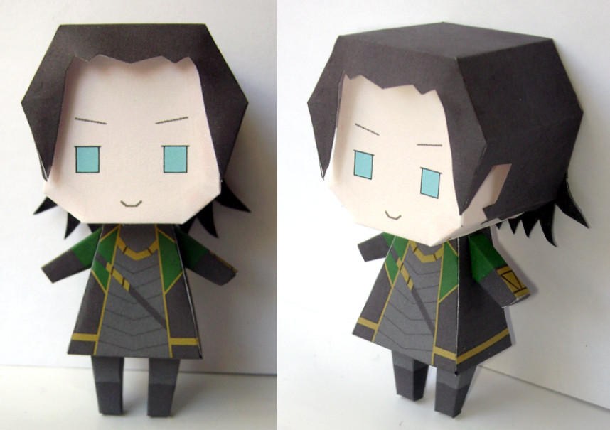 Loki Papercraft by FedeMidnight
