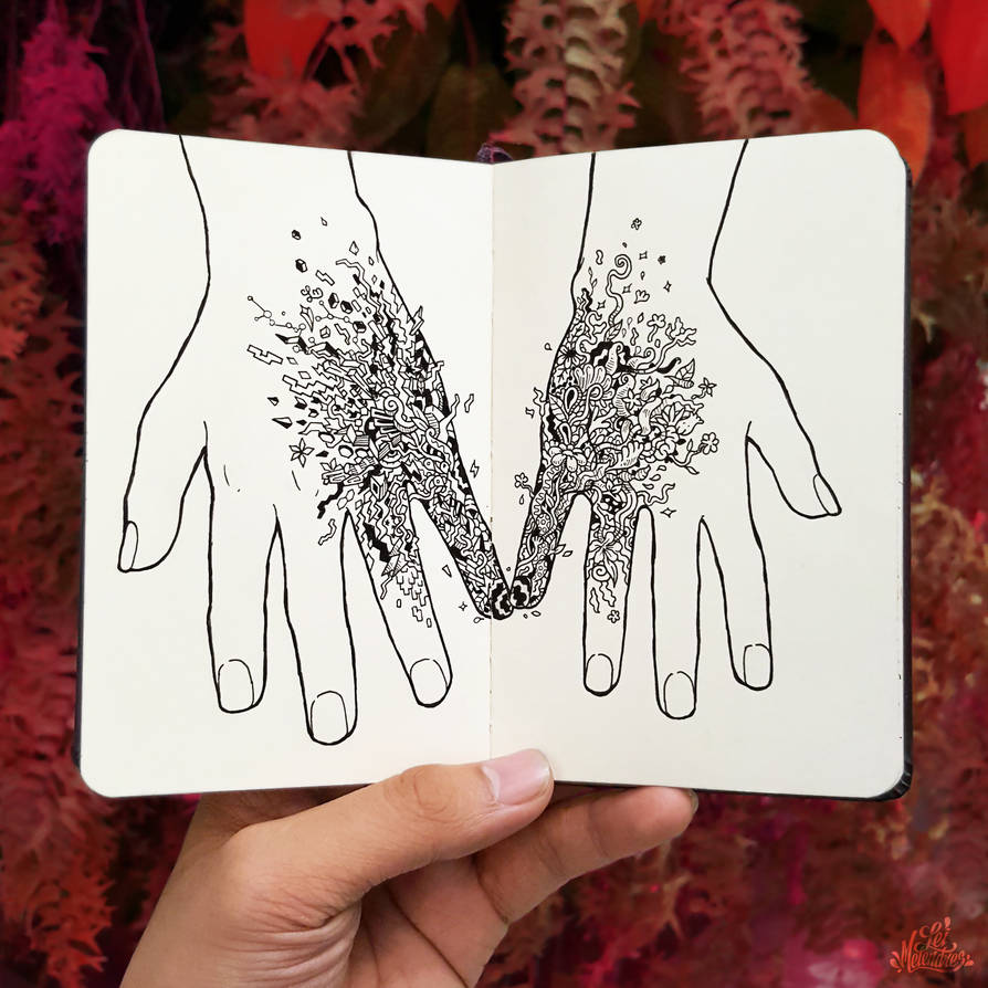 Doodle Art : Touch by LeiMelendres