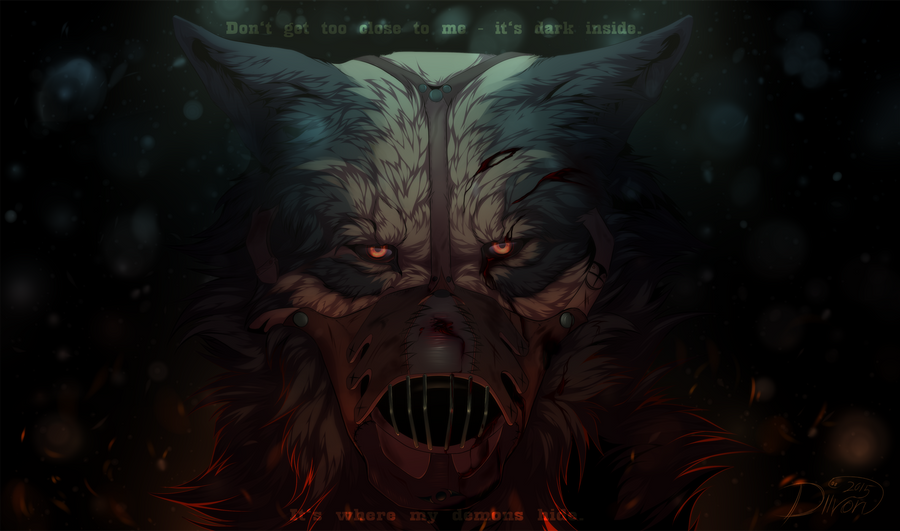 Don't get too close to me - it's dark inside by Diivon
