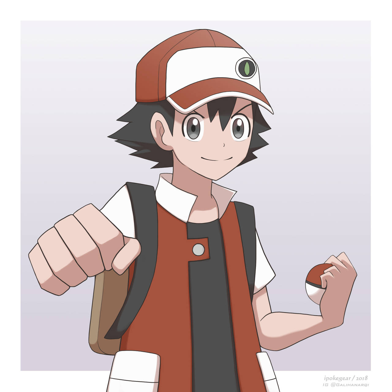 Pokemon Trainer Green by ipokegear on DeviantArt