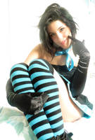 Zellina In a Lightblue version - take 3 by ZellinaHiwatari