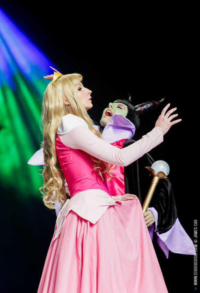 Sleeping Beauty vs Maleficent by CosplayQuest