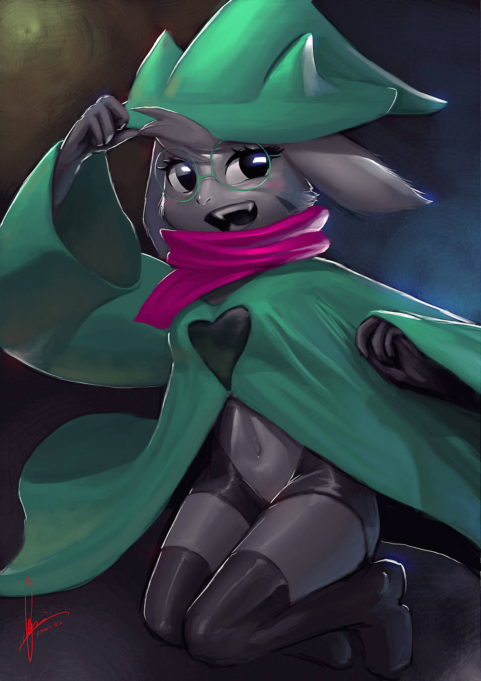 Female Ralsei by Adry53 on DeviantArt