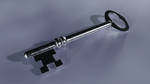 I'm Learning Blender Now. Here's a Key I Made. by JustABlankFlank