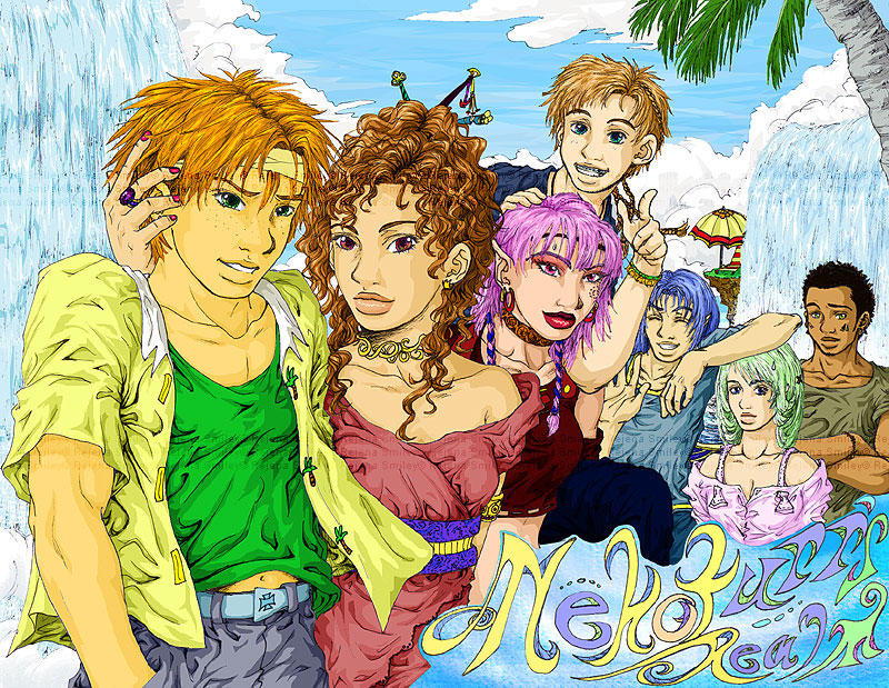 NKTR gang-- celshade colored by genaminna
