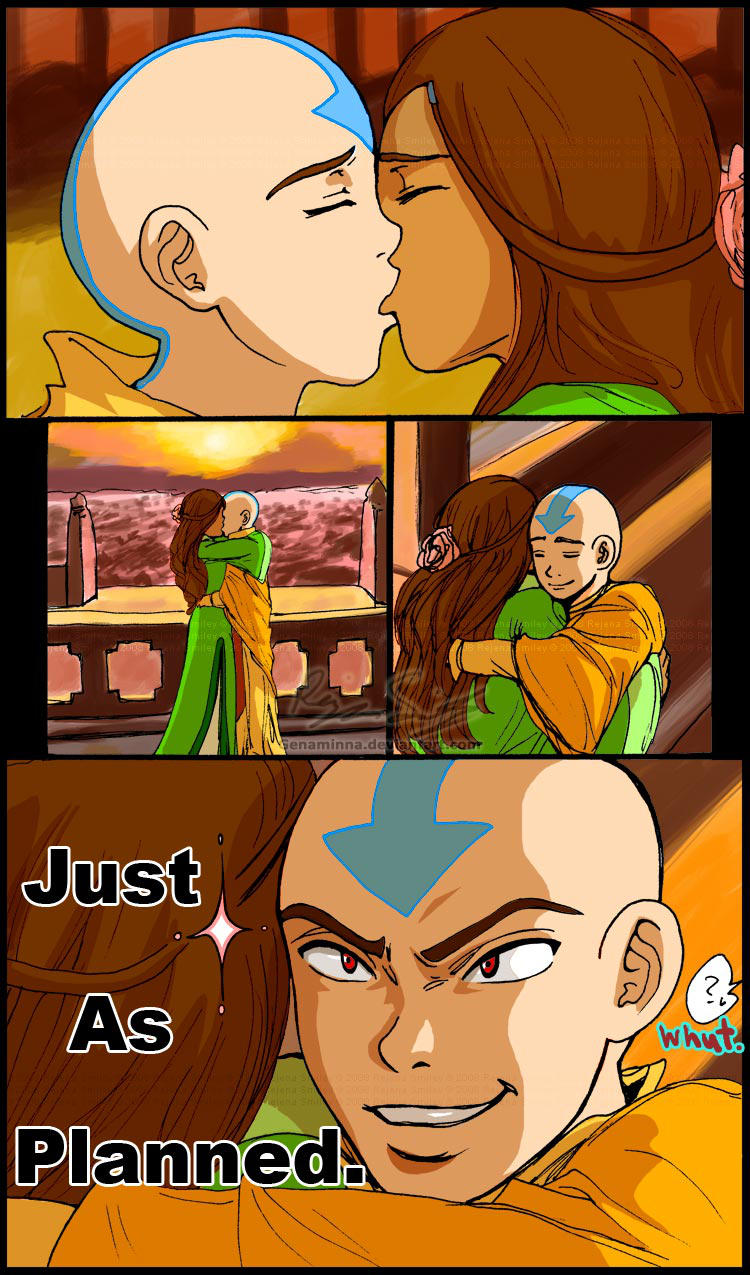 ATLA+DN: Aang gets the girl by genaminna