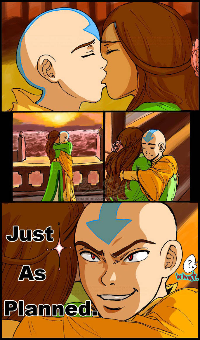 ATLA+DN: Aang gets the girl by genaminna