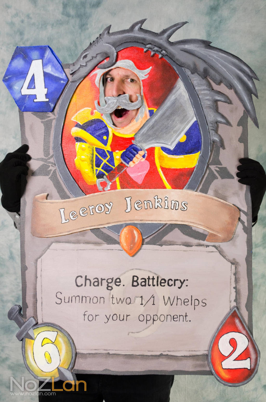 Leeroy Jenkins Hearthstone Cosplay by Oloring
