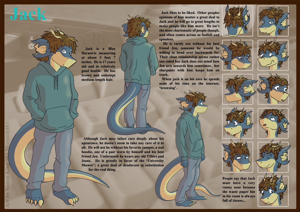 Jack, Reference sheet 4 of 8 by Morgoth883