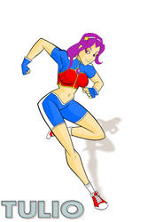 Athena colored by TULIO19mx