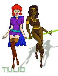 Sheila and Diana by TULIO19mx