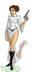 Princess Leia Organa by TULIO19mx