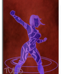 Cortana colored by TULIO19mx