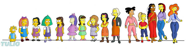 Simpsonettes 2 by TULIO19mx
