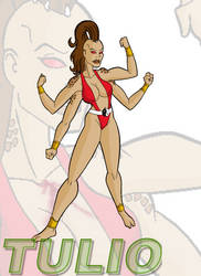 Sheeva in color by TULIO19mx