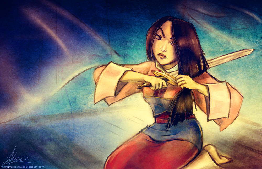 Mulan's decision by alicexz