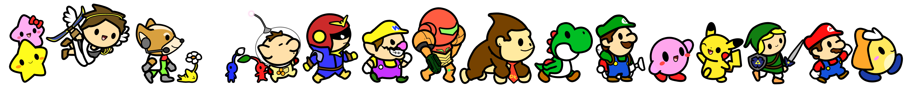 Nintendo March by aquabluu