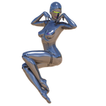 Pinup Gynoid #1 by exokinetic