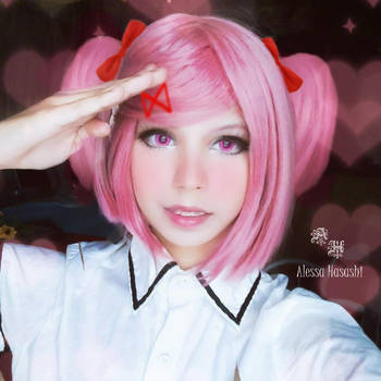 Natsuki Cosplay Doki Doki Literature Club By Alessahasashi On