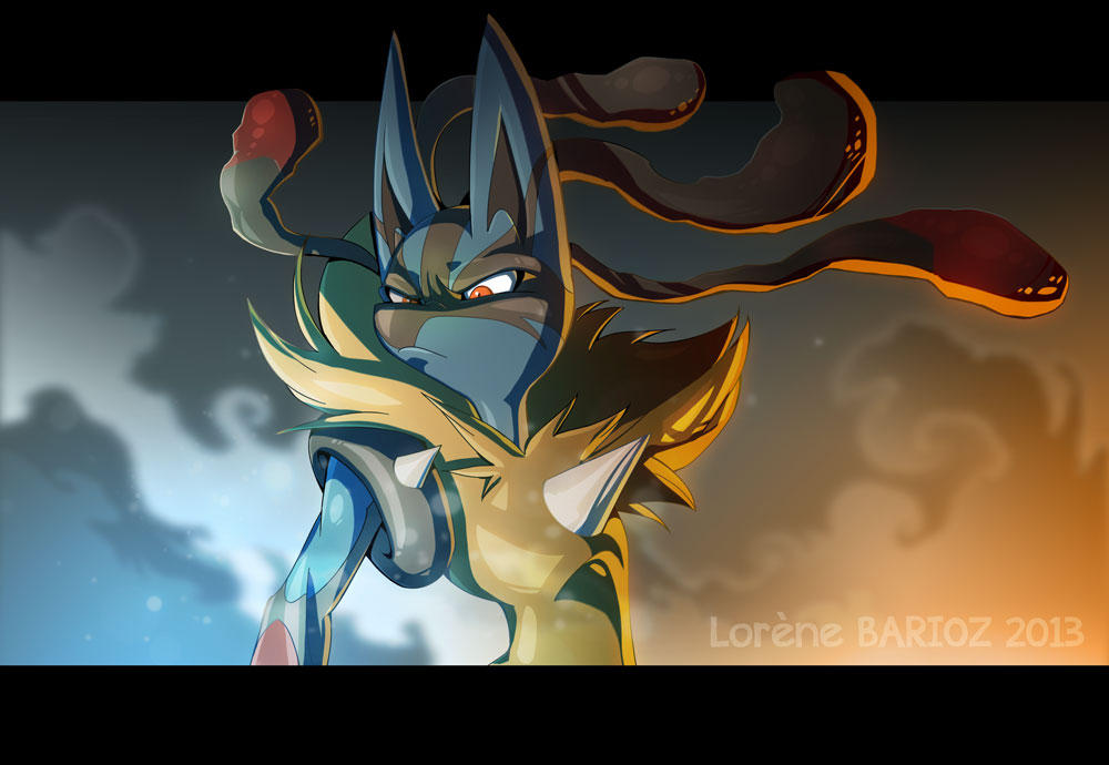 Mega Lucario by Dragibuz on DeviantArt