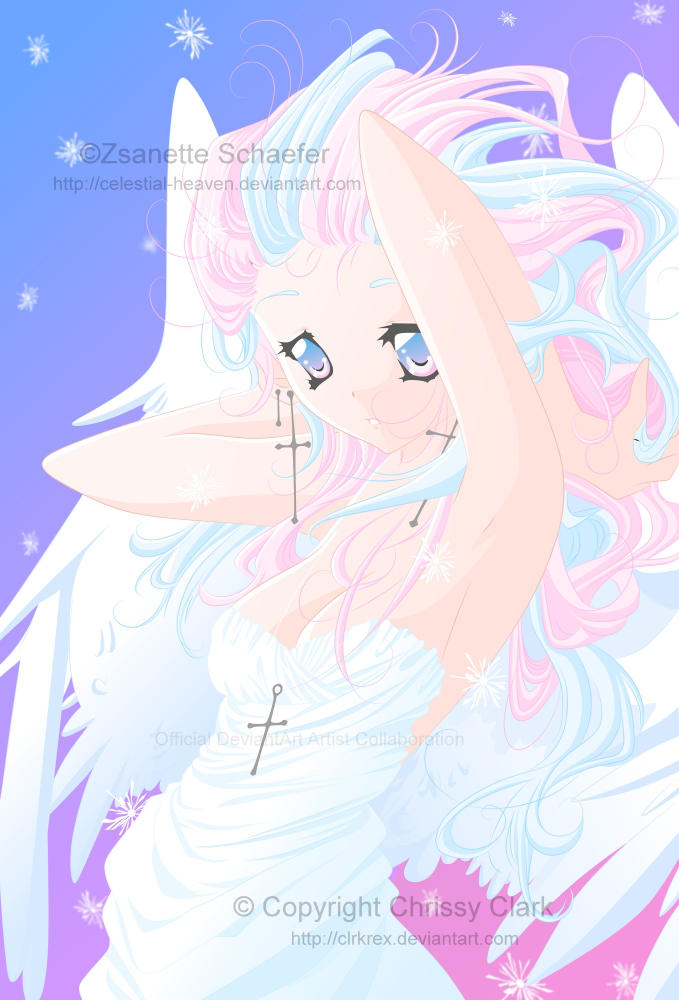 Collab-Candy Floss Angel by clrkrex