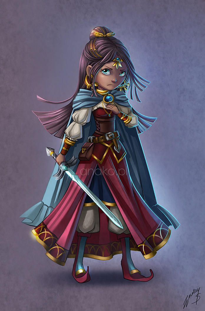 the princess - concept by Anako-ART