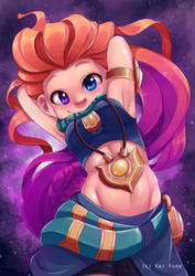 League of Legends: Zoe the Aspect of Twilight by kaiyuan