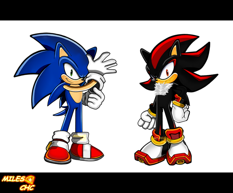 SONIC Y SHADOW MODELOS oO 2015 MILES CHC Oo by MilesCHC